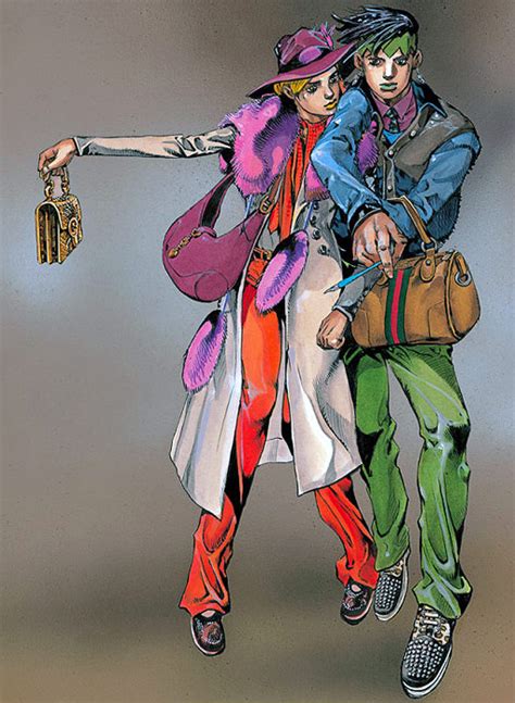 gucci x jojo's|gucci x hirohiko araki spur.